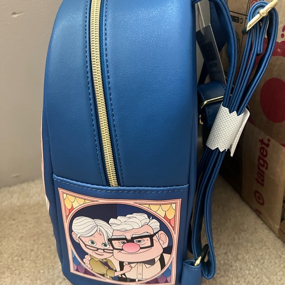 Loungefly Blue Pixar Up Backpack - Picture 3 of 4